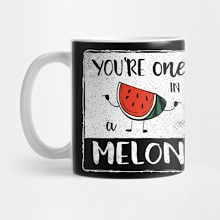 One in a Melon Fun Fruit Pun II Mug